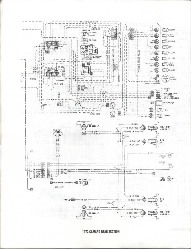 Having trouble finding a 72 wiring diagram | NastyZ28.com